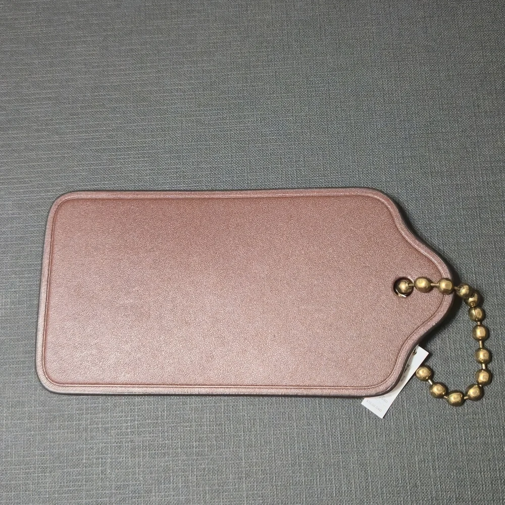 NWT - Coach XL Hangtag Bag Charm - Picture 3 of 5